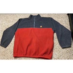 Shell  Logo Jacket Mens XL Sweater Fleece Soft,